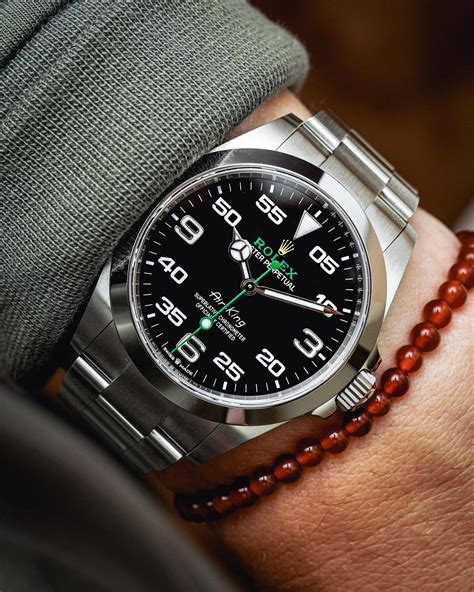 rolex air king 12690 review